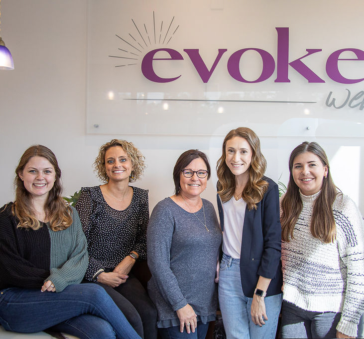 Professional therapists at Evoke Mind + Body Clinic, Wilmington, NC.
