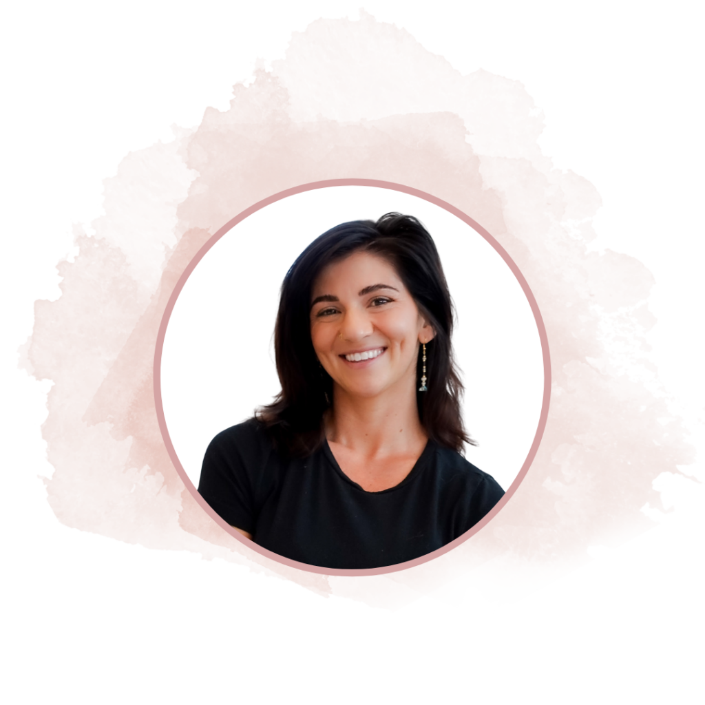 Marisa Karoutsos headshot, yoga instructor Evoke Mind + Body Wilmington and Leland North Carolina