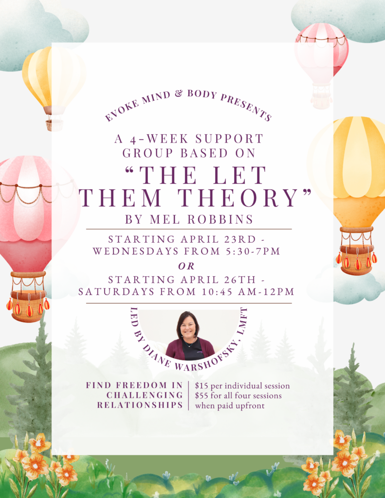 Let Them Theory Support Group flyer